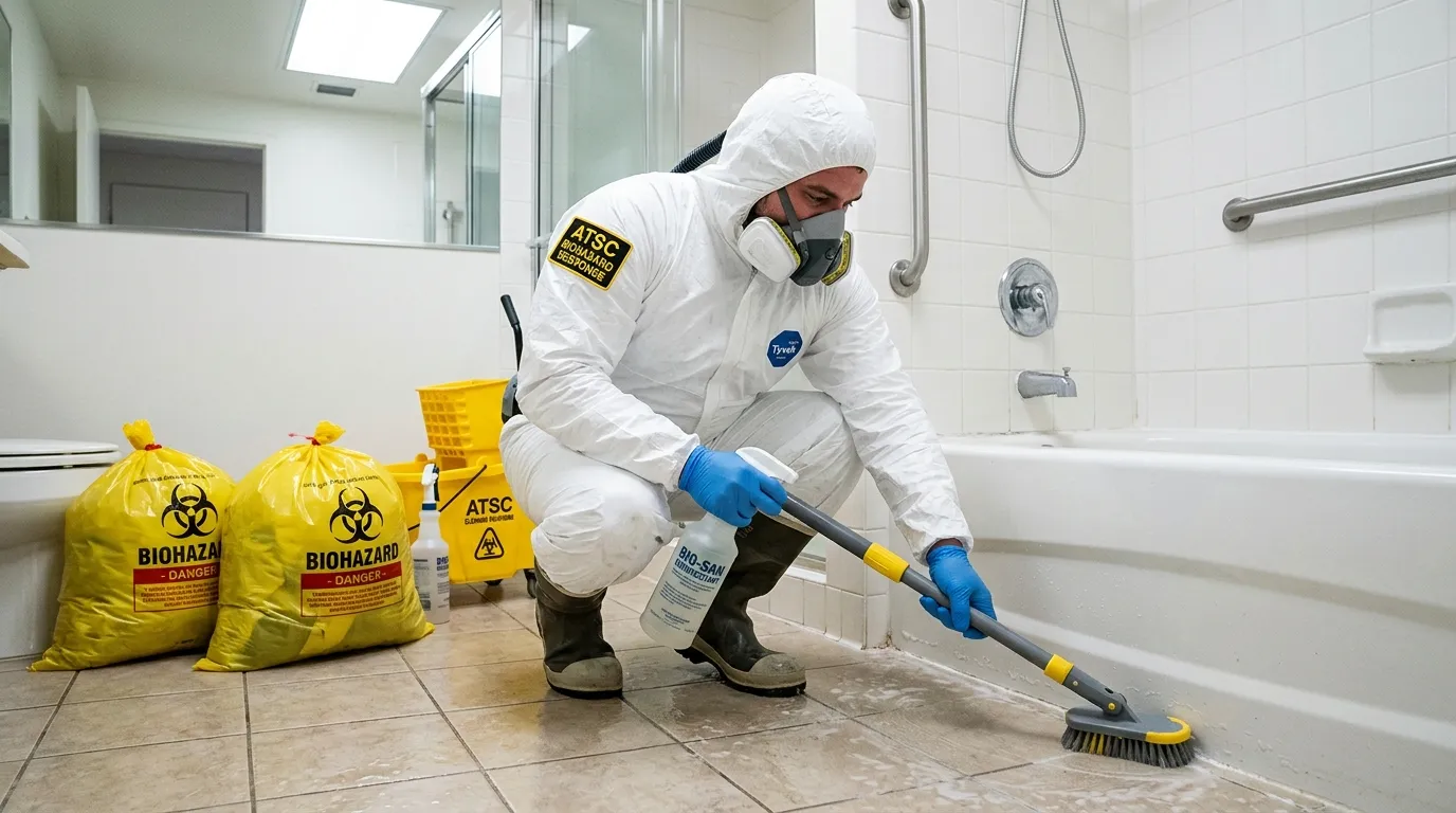 Decontamination equipment deployed for Blood Cleanup in Maryville